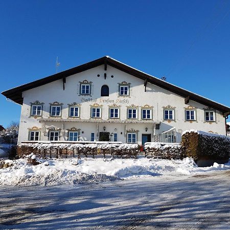 Pension Hirsch Лехбрук Екстериор снимка