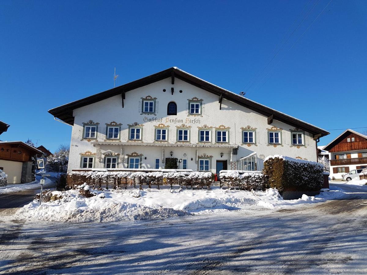 Pension Hirsch Лехбрук Екстериор снимка